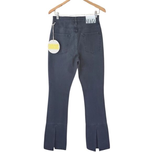MOTHER SNACKS! NWT High Waist Wedge Slit Heel Jeans in Mouthwatering Size 29 - Picture 12 of 12